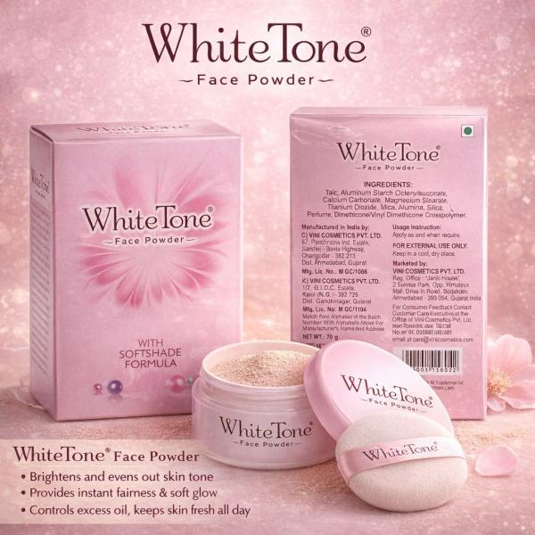 WHITE TONE FACE POWDER 70gm
